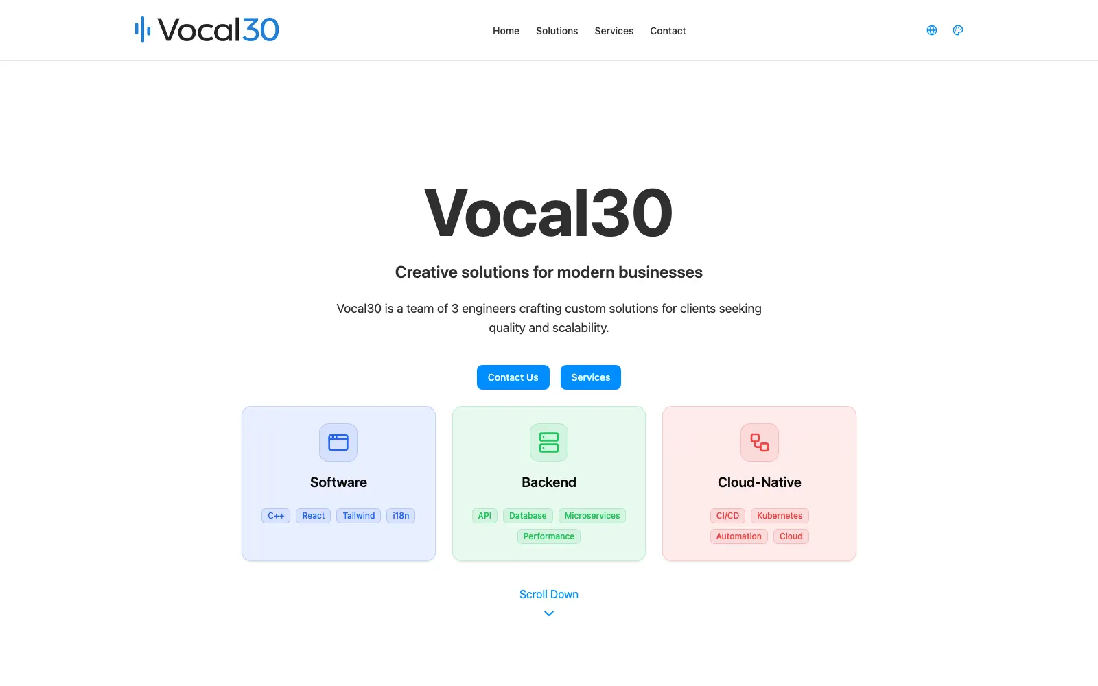 vocal30.com